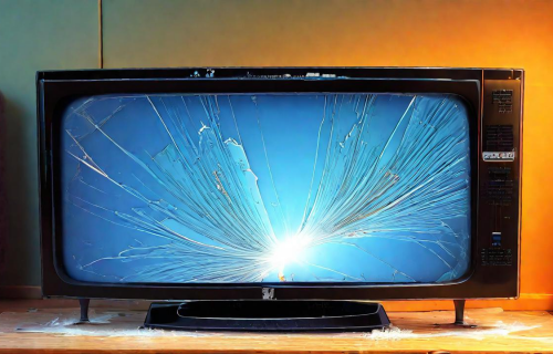 电视机被小孩砸花屏了（电视机被小孩砸花屏了用碎屏险）