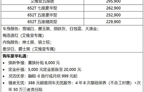 通用汽车价格一览表(通用汽车价格一览表7人座)