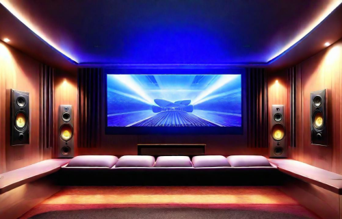 家庭影院音响布置图（家庭影院布置效果图）