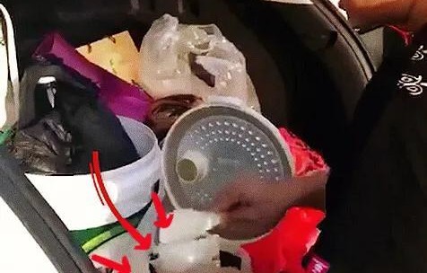 小伙返程路遇堵车，老妈后备箱的饭菜温暖了整个车厢