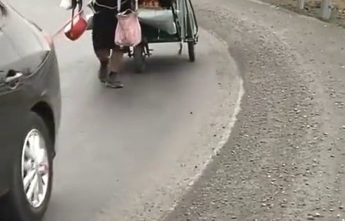 广西贵港一婚车遭遇假性粗暴拦截事件