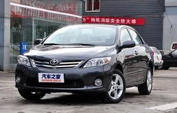 丰田汽车卡罗拉价格(丰田卡罗拉市场报价)