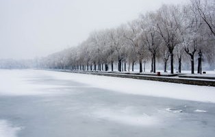 西安的雪，东北的气势