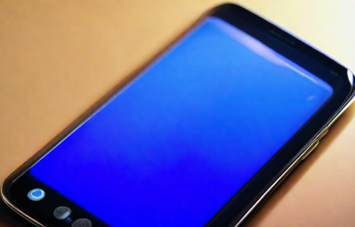 三星s8屏幕（三星s8屏幕出现蓝色框框）