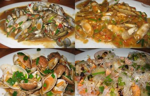 父爱如海，花蛤洒满沙滩