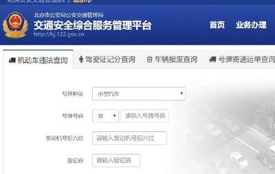 在线查机动车违章查询(在线查机动车违章查询系统)