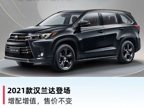 汉兰达2021款报价及图片(汉兰达2022款价格及图片)