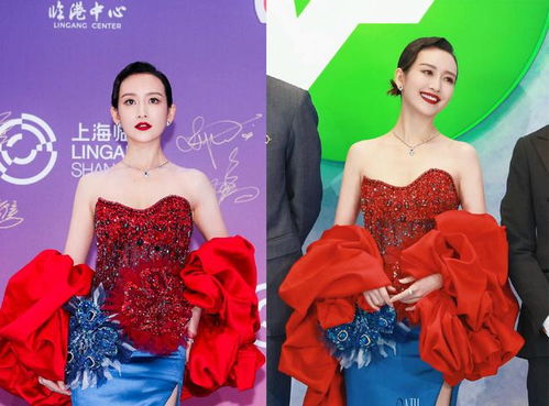 闫妮红毯之行，微醺的魅力时刻