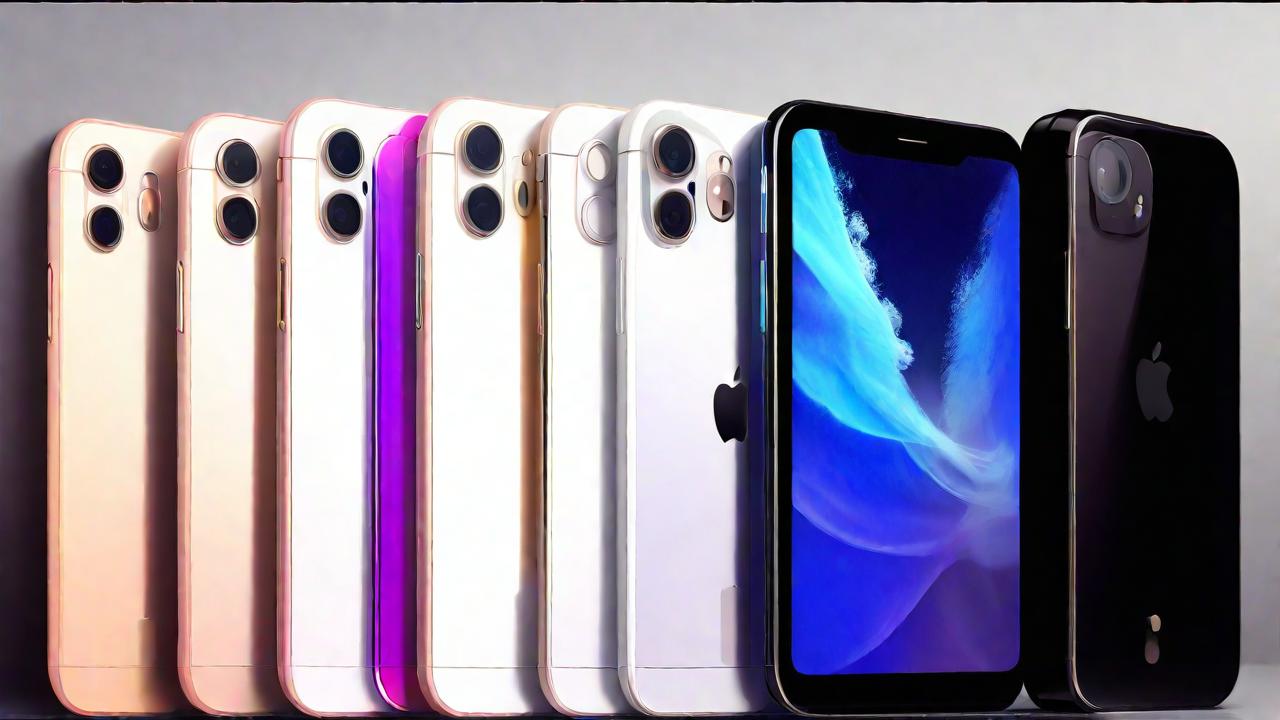 苹果手机所有型号大全(苹果手机型号一览表)