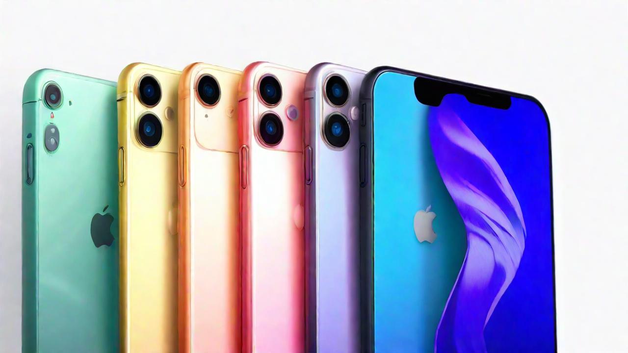 iphone全部机型图片（苹果系列手机图片）