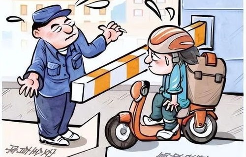 物业回应外卖员在小区门口下跪，如何平衡社区秩序与劳动者权益？