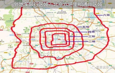 北京限行时间和范围(外地车在北京限行时间和范围)
