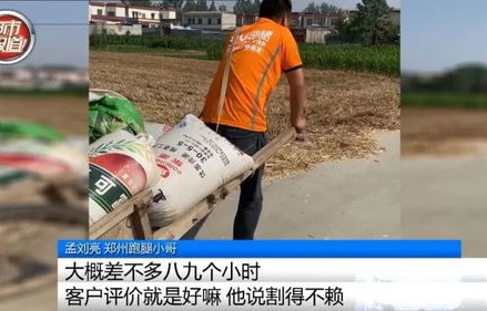 跑腿小哥的非凡任务,接单送18万现金到稻田