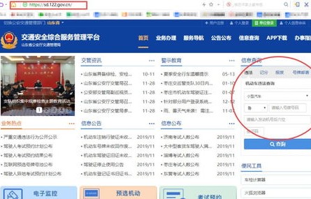 违章查询网上查询(泰安违章查询网上查询)