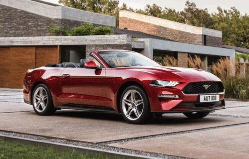 野马红色跑车160万(野马跑车红色报价)