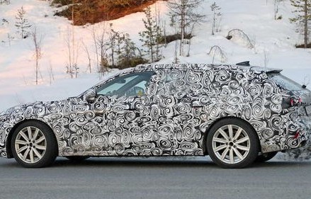 2023款奥迪a4最新谍照(2023年奥迪a4车设计)