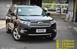 丰田汉兰达什么价位(丰田汉兰达现在多少钱一台)