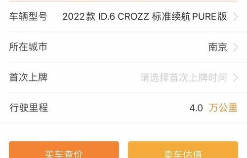 车辆估值查询(车辆估价在线查询)