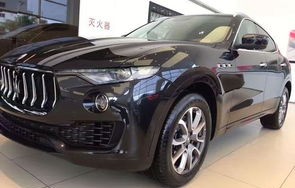 玛莎拉蒂suv(玛莎拉蒂suv价格)