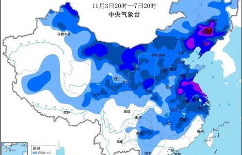 春节前全国雨雪寒潮预警，寒冬中的期待与准备