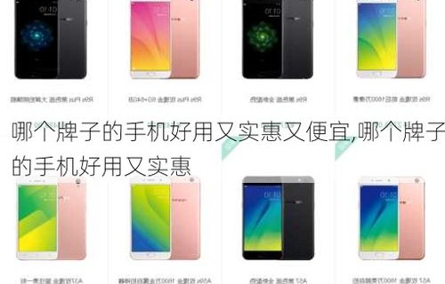 智能手机哪个品牌好(哪个品牌的手机好用)