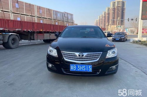 丰田凯美瑞2007款价格(丰田凯美瑞2007款价格及图片)