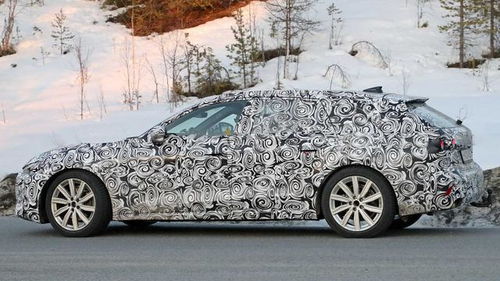 2023款奥迪a4最新谍照(2023年奥迪a4车设计)