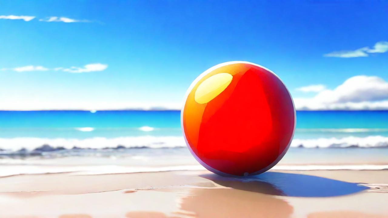 beach(beach ball)